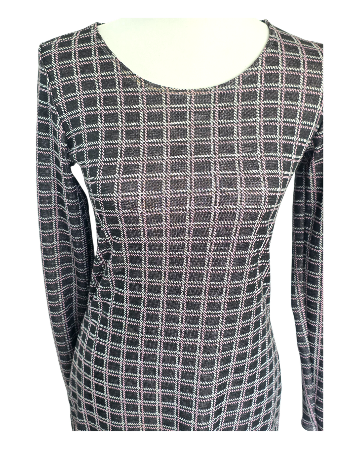 Élodie Checked Dress