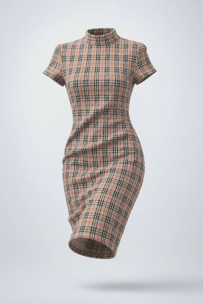 Kleid Mireille – Elegantes, figurbetontes Unikat